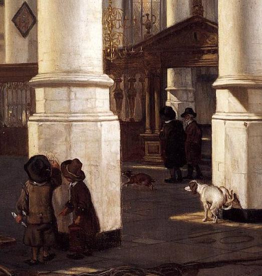 Emanuel de Witte Interior of the Oude Kerk, Delft